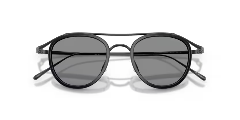 Giorgio Armani 0AR6179T 340402 Matte Black Phantos Sunglasses