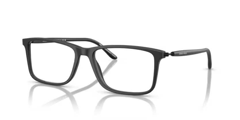 Giorgio Armani 0AR7261 5875 Matte Black Rectangular Optical Frame