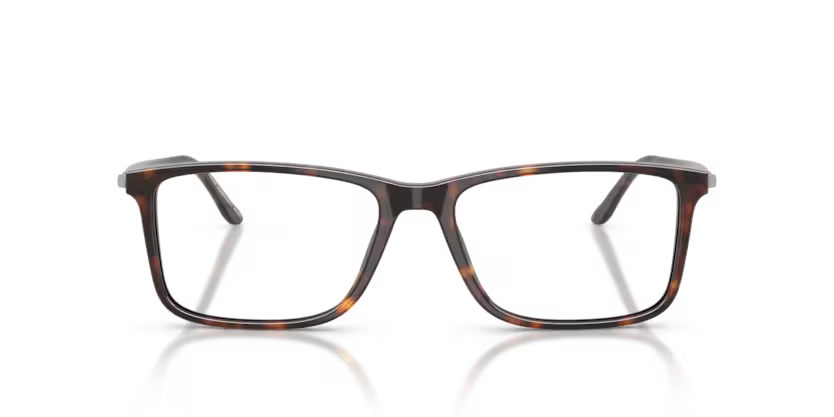 Giorgio Armani 0AR7261 5879 Polished Havana Rectangular Optical Frame