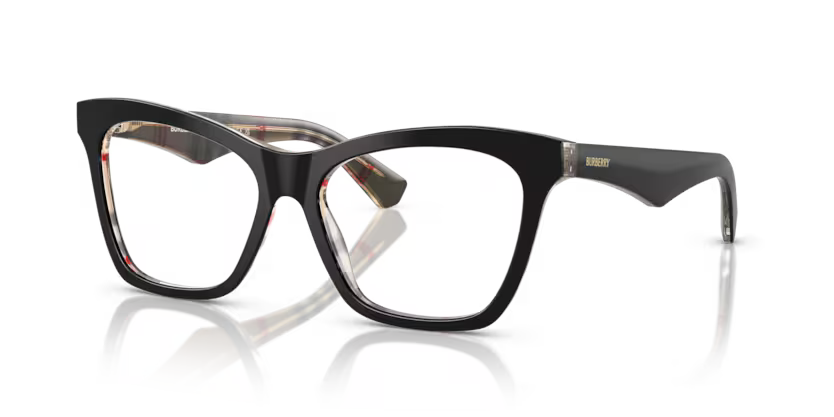 Burberry 0BE2416 4121 - Top Black on Vintage Check