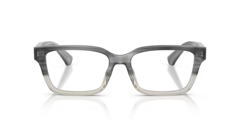 Burberry 0BE2453 4208 Grey Gradient and Crystal Luxury Rectangle Optical Frame