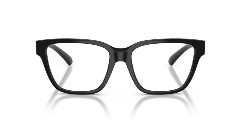 Burberry Heritage 0BE2457U 3001 Polished Black Luxury Square Optical Frame