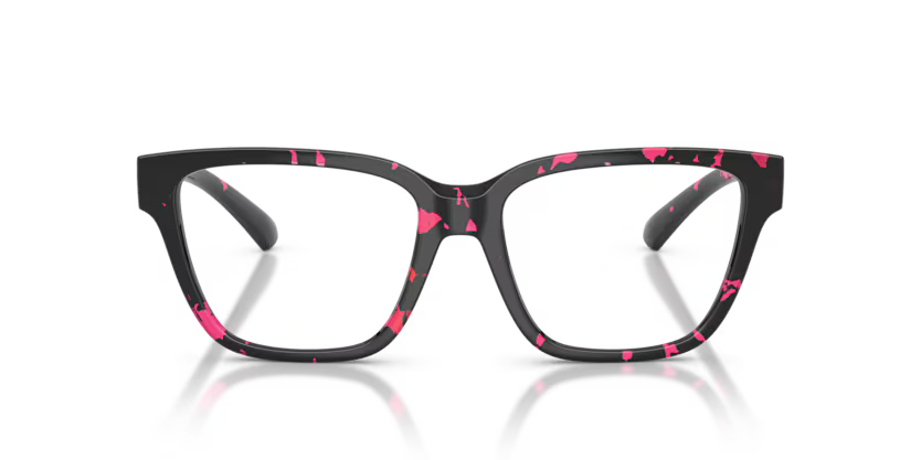 Burberry Heritage 0BE2457U 4126 Polished Havana Fuxia Luxury Square Optical Frame