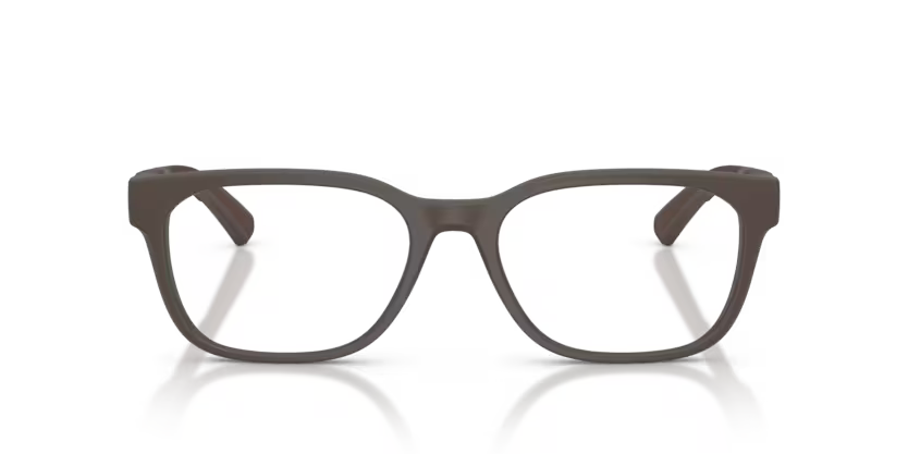Burberry Textured Check 0BE2460D 4234 Matte Brown Luxury Rectangle Optical Frame