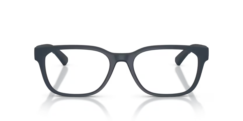 Burberry Textured Check 0BE2460D 4240 Matte Blue Luxury Rectangle Optical Frame
