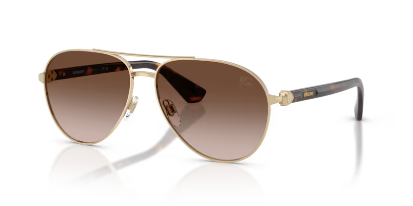 Burberry 0BE3167 110913 Light Gold Brown Gradient