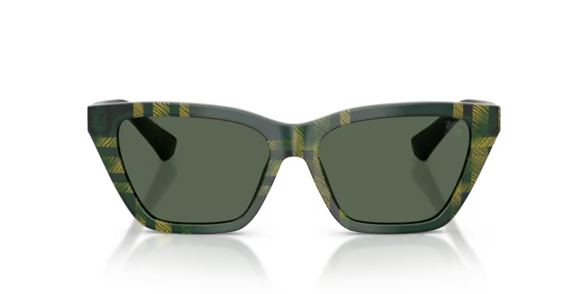 Burberry 0BE4468 416971 Check Green Dark Green