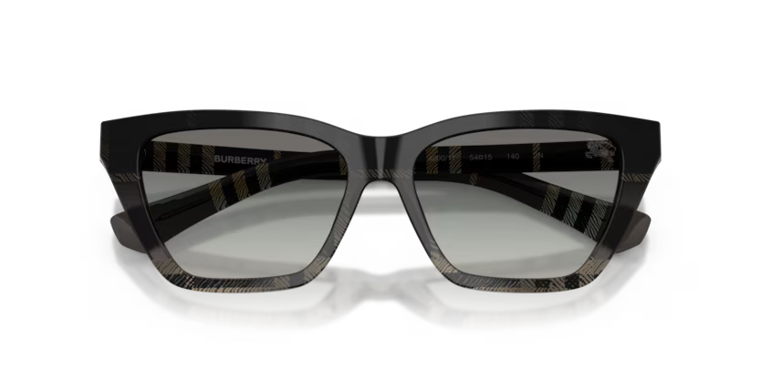 Burberry 0BE4468 420011 Grey Check Grey Gradient