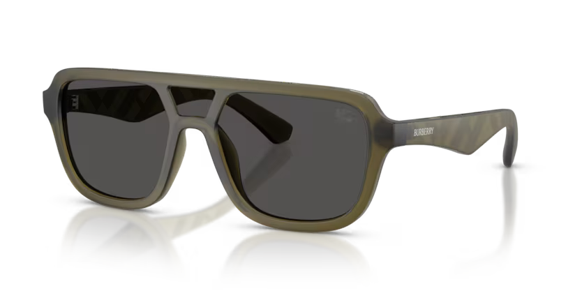 Burberry 0BE4474U 421287 Matte Green Dark Grey