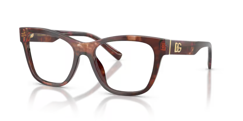 Dolce & Gabbana 0DG3430 3222 - Dark Red Havana