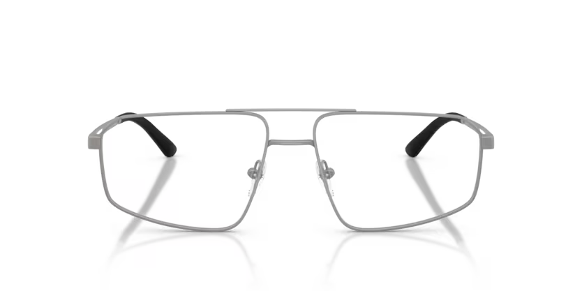 Emporio Armani 0EA1184 3032 Brushed Matte Gunmetal Pilot Optical Frame