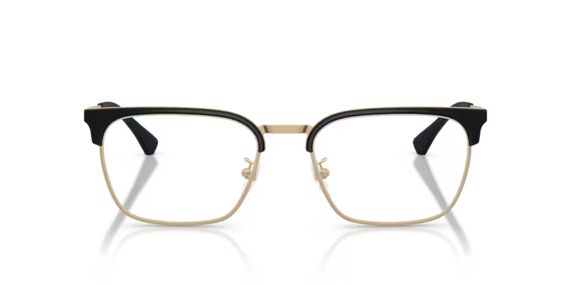Emporio Armani Essential Leisure 0EA1186D 3002 Matte Pale Gold Luxury Square Optical Frame