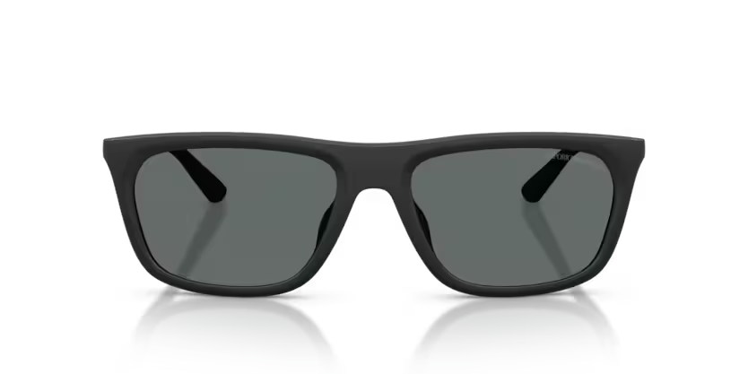 Emporio Armani EA4272U 500181 Matte Black Pillow Polarized Sunglasses