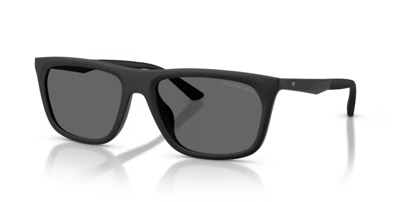 Emporio Armani 0EA4272U 500187 Matte Black Pillow Sunglasses