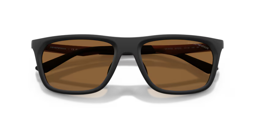 Emporio Armani 0EA4272U 637573 Matte Black Pillow Sunglasses