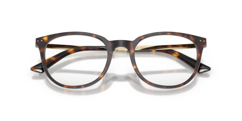 Jimmy Choo 0JC3055D 5002 Polished Havana Phantos Optical Frame