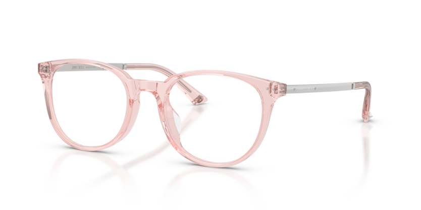 Jimmy Choo 0JC3055D 5034 Transparent Pink Phantos Optical Frame