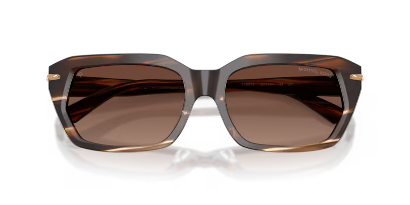 MICHAEL KORS 0MK2265U 4039T5 – Brown Horn / Brown Solid Polarized (Size 54)