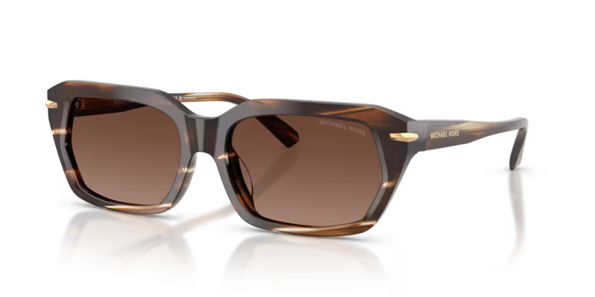 MICHAEL KORS 0MK2265U 4039T5 – Brown Horn / Brown Solid Polarized (Size 54)