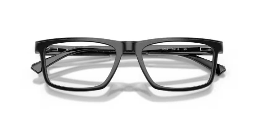Michael Kors Kahulu 0MK4189U 3005 Polished Black Luxury Urban Cool Rectangle Optical Frame