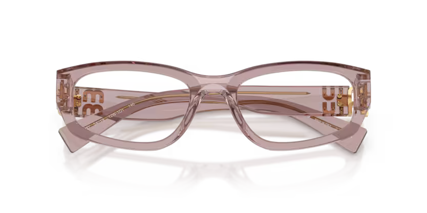Miu Miu 0MU 04YV 12W1O1 – Mauve Transparent (Size 54)