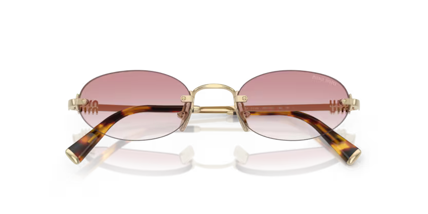 MIU MIU 0MU A54S ZVN70O – Pale Gold