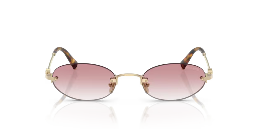 MIU MIU 0MU A54S ZVN70O – Pale Gold