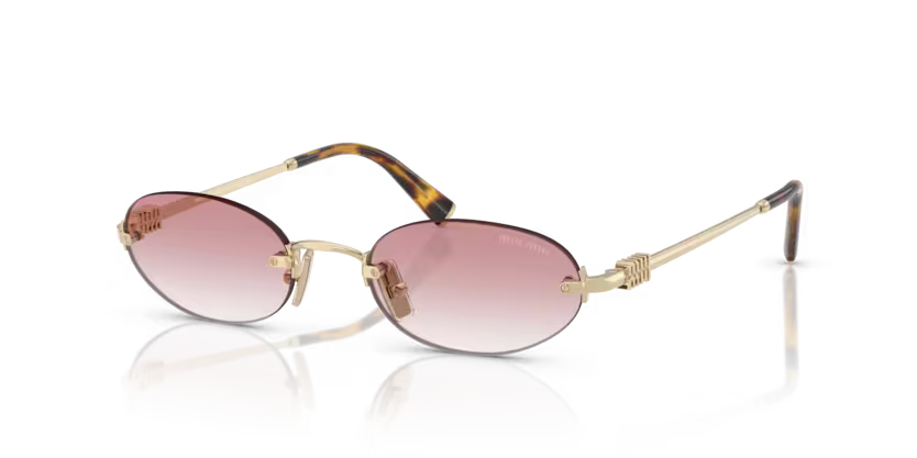 MIU MIU 0MU A54S ZVN70O – Pale Gold