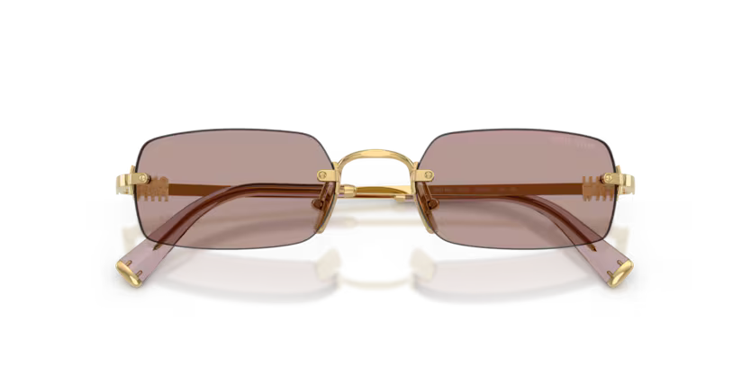 Miu Miu 0MU B50S 5AK20I – Gold (Size 52)