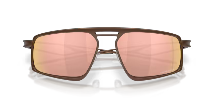 Oakley 0OO6031 Color 603103 Matte Bronze Titanium Frame with Prizm Rose Gold Lenses