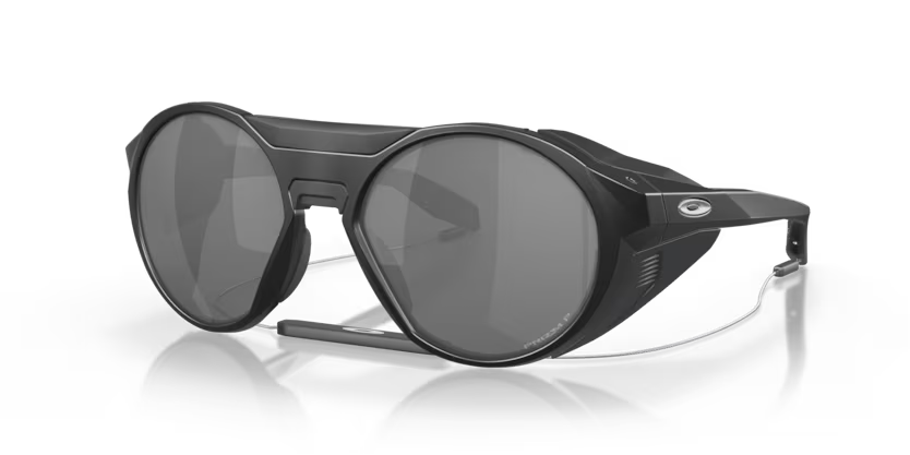 Oakley Clifden 0OO9440 944009 Matte Black Full Rim Round Polarized Prizm Black Mirror Lens Sport Performance Sunglasses