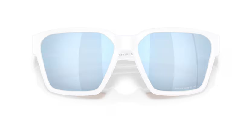 Oakley 0OO9497 Briza 949704 Matte White O-Matter Square Polarized Sunglasses with Prizm Deep Water Polarized Lenses