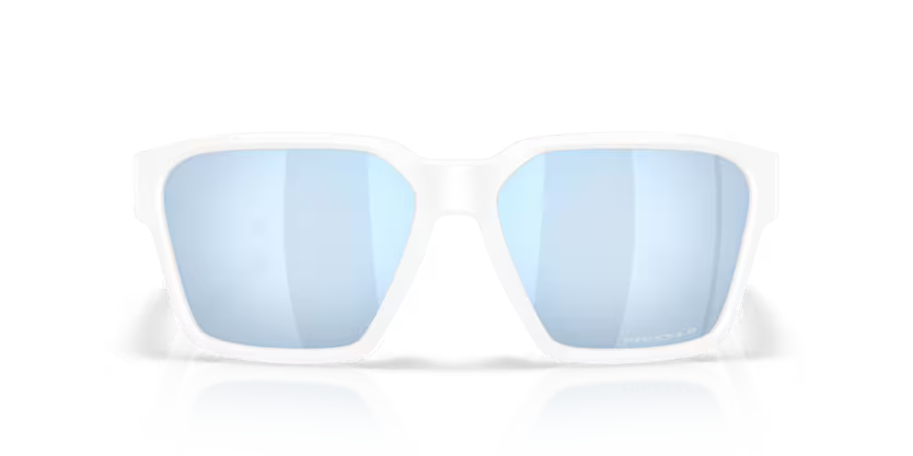Oakley 0OO9497 Briza 949704 Matte White O-Matter Square Polarized Sunglasses with Prizm Deep Water Polarized Lenses