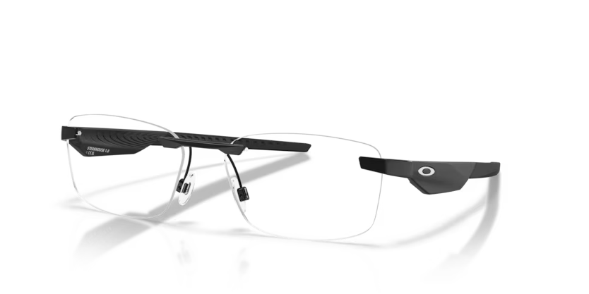 Oakley 0OX3126 Steakhouse 1.0 312601 Satin Black Rimless Optical Frame