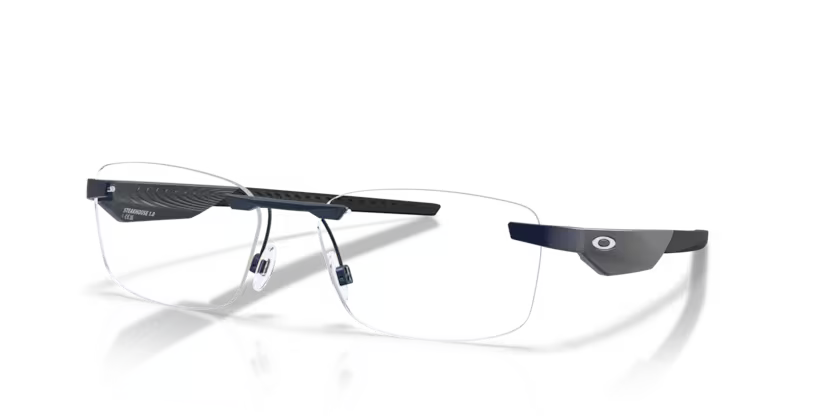 Oakley 0OX3126 Steakhouse 1.0 312603 Matte Midnight Rimless Optical Frame