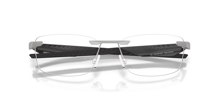 Oakley OX3126 Steakhouse 1.0 312604 Satin Chrome Luxury Optical Frame