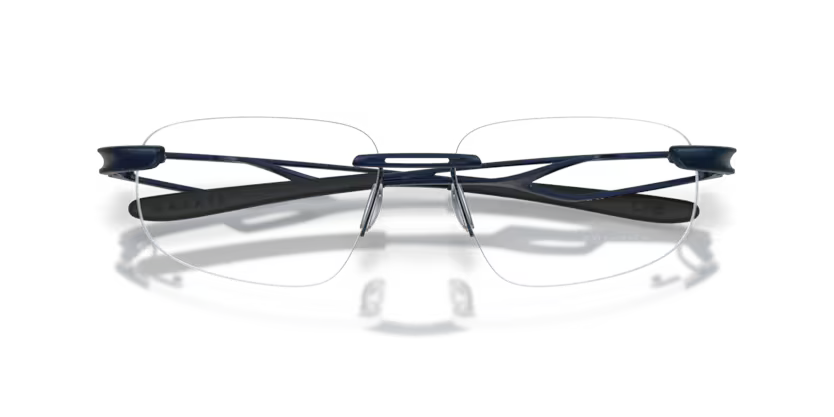Oakley 0OX5096 Marais Color 509603 Matte Midnight Titanium Rimless Frame with Clear Demo Lenses