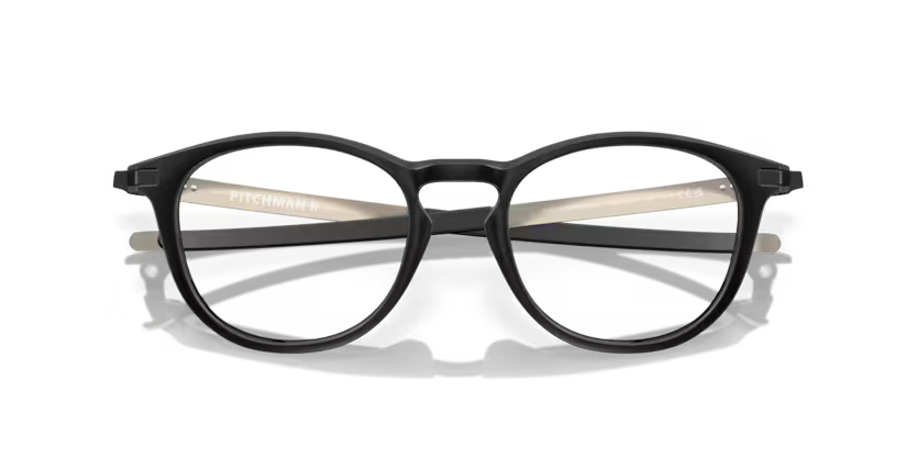 Oakley Pitchman R 0OX8105 810501 Satin Black Full Rim O Matter Round Optical Eyeglasses Frame
