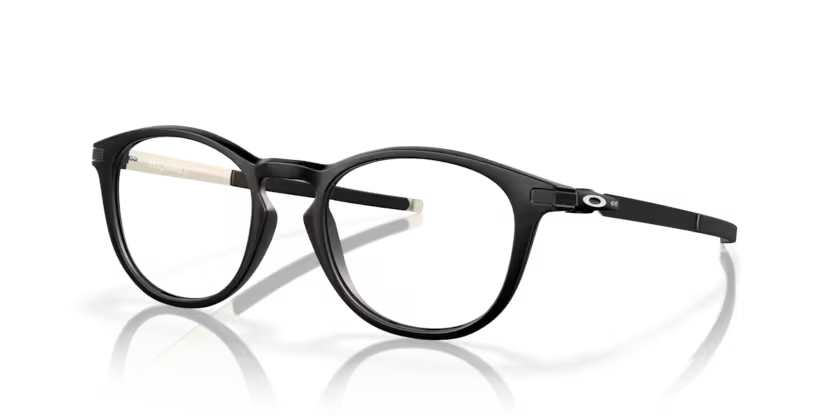 Oakley Pitchman R 0OX8105 810501 Satin Black Full Rim O Matter Round Optical Eyeglasses Frame