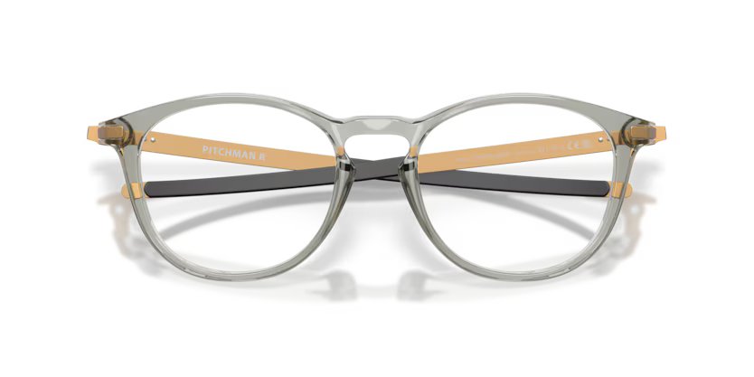 Oakley Pitchman R 0OX8105 810526 Grey Ink Full Rim O Matter Round Optical Eyeglasses Frame