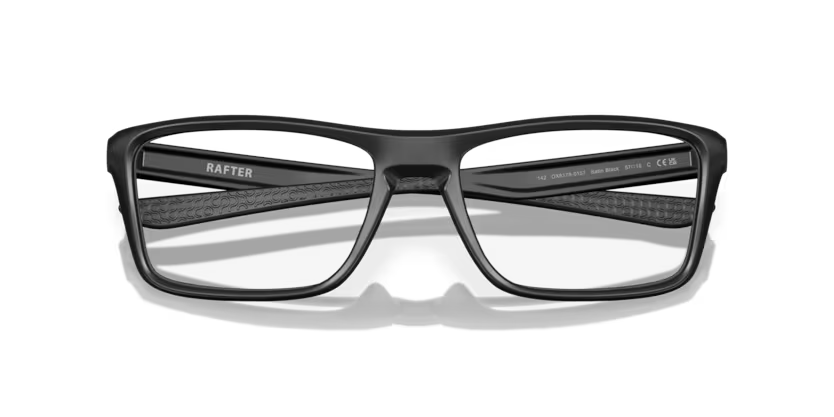 Oakley 0OX8178 - Rafter 817801 Satin Black Rectangle Optical Frame