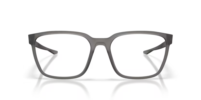 Oakley 0OX8207 Overhead Sq Color 820702 Satin Grey Smoke O Matter Frame with Clear Demo Lenses