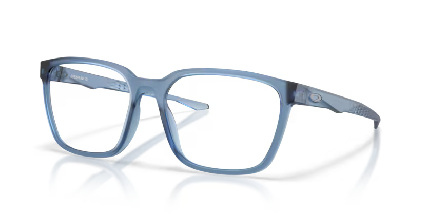Oakley 0OX8207 Overhead Sq Color 820703 Matte Transparent Abyss O Matter Frame with Clear Demo Lenses