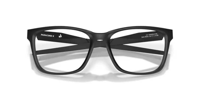 Oakley 0OX8209 Paracord X Color 820901 Satin Black O Matter Frame with Clear Demo Lenses