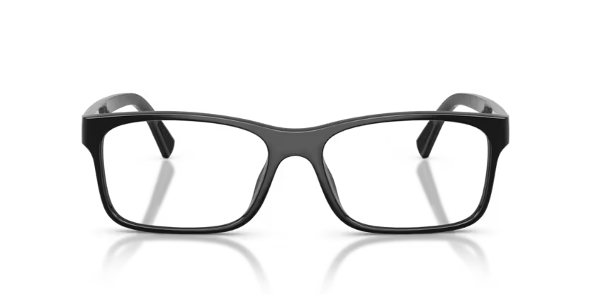 Polo Ralph Lauren 0PH2301U 5001 Shiny Black Full Rim Rectangular Optical Eyeglasses Frame