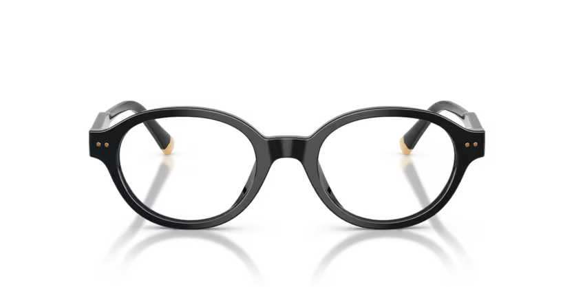 Polo Ralph Lauren 0PH2305U 5001 Shiny Black Full Rim Acetate Oval Optical Eyeglasses Frame