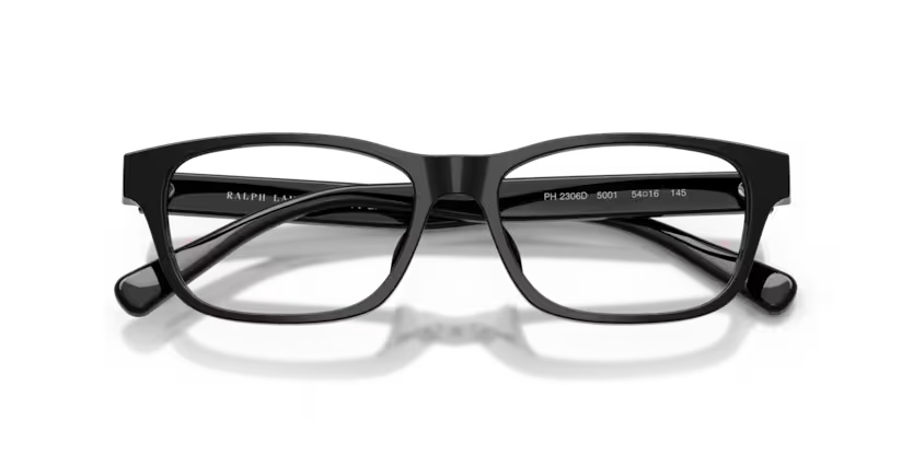 Polo Ralph Lauren 0PH2306D 5001 Shiny Black Pillow Optical Frame
