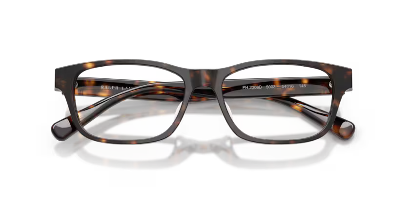 Polo Ralph Lauren 0PH2306D 5003 Shiny Dark Havana Pillow Optical Frame