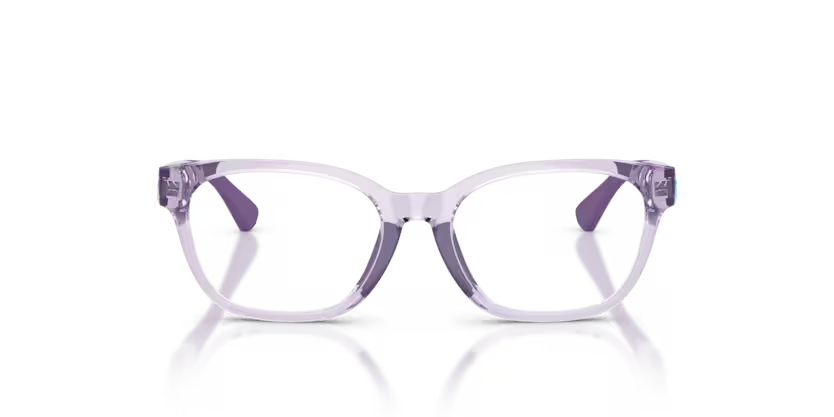 Polo Ralph Lauren 0PP8553U 5746 Shiny Transparent Violet Pillow Optical Frame