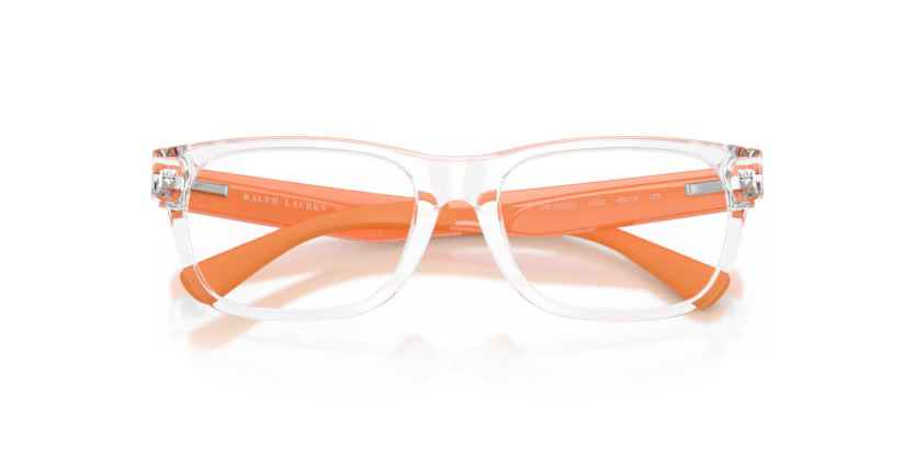 Polo Ralph Lauren 0PP8555U 5002 Shiny Crystal Rectangular Optical Frame